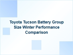 Comparing Toyota Tucson Battery Sizes for Winter Performance